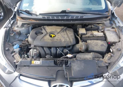 2016 Hyundai Elantra Se from USA, damaged, VIN 5NPDH4AEXGH717725